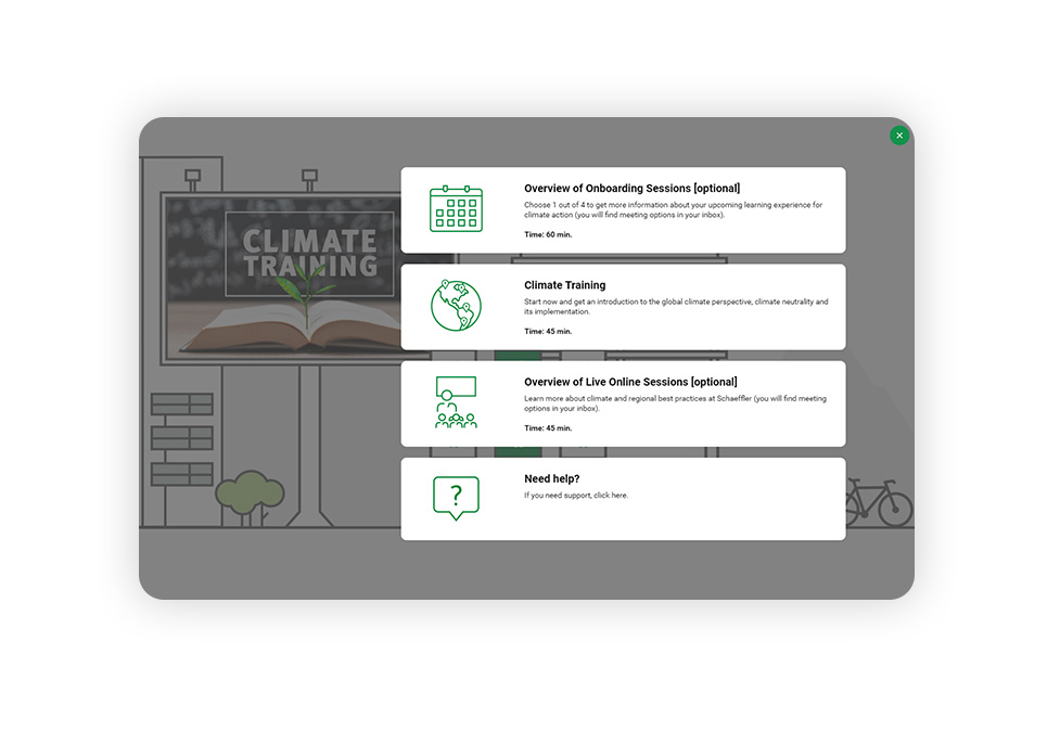 screenshot of schaeffler learning