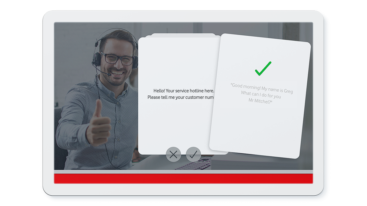 Performance cards